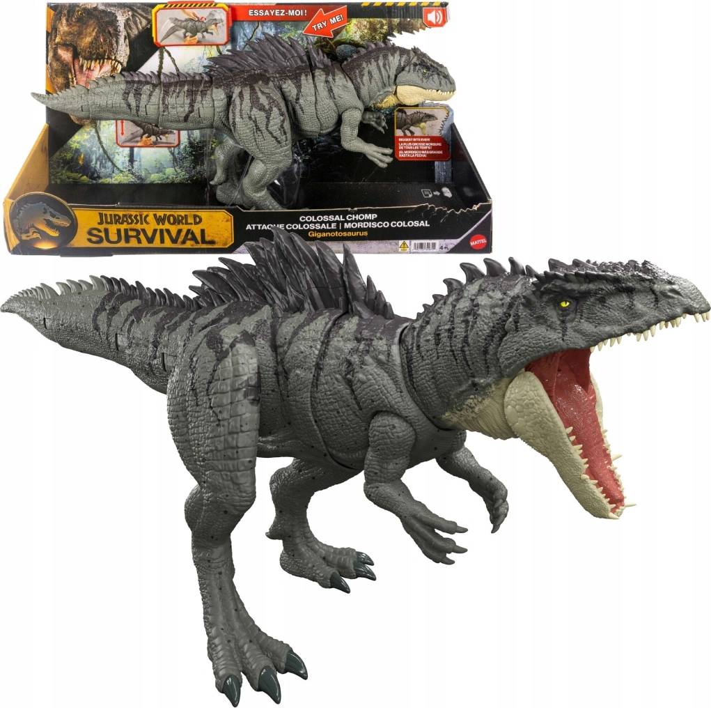 Jurassic World Survival Colossal Chomp Giganotosaurus