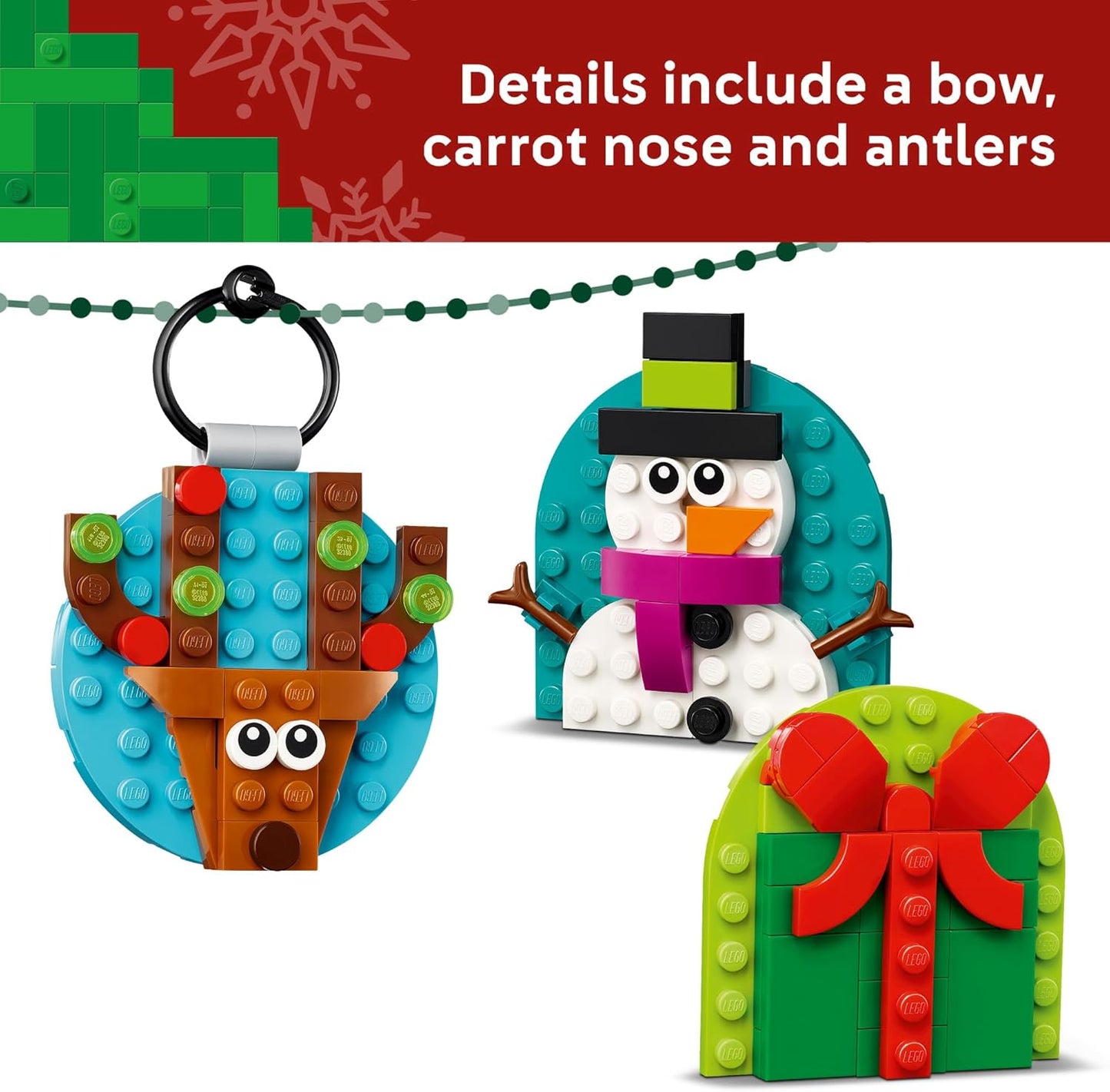 LEGO Christmas 40744 Christmas Ornament Selection