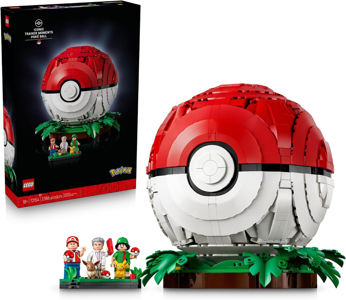 LEGO Pokemon 72154 Iconic Trainer Moments Poke Ball