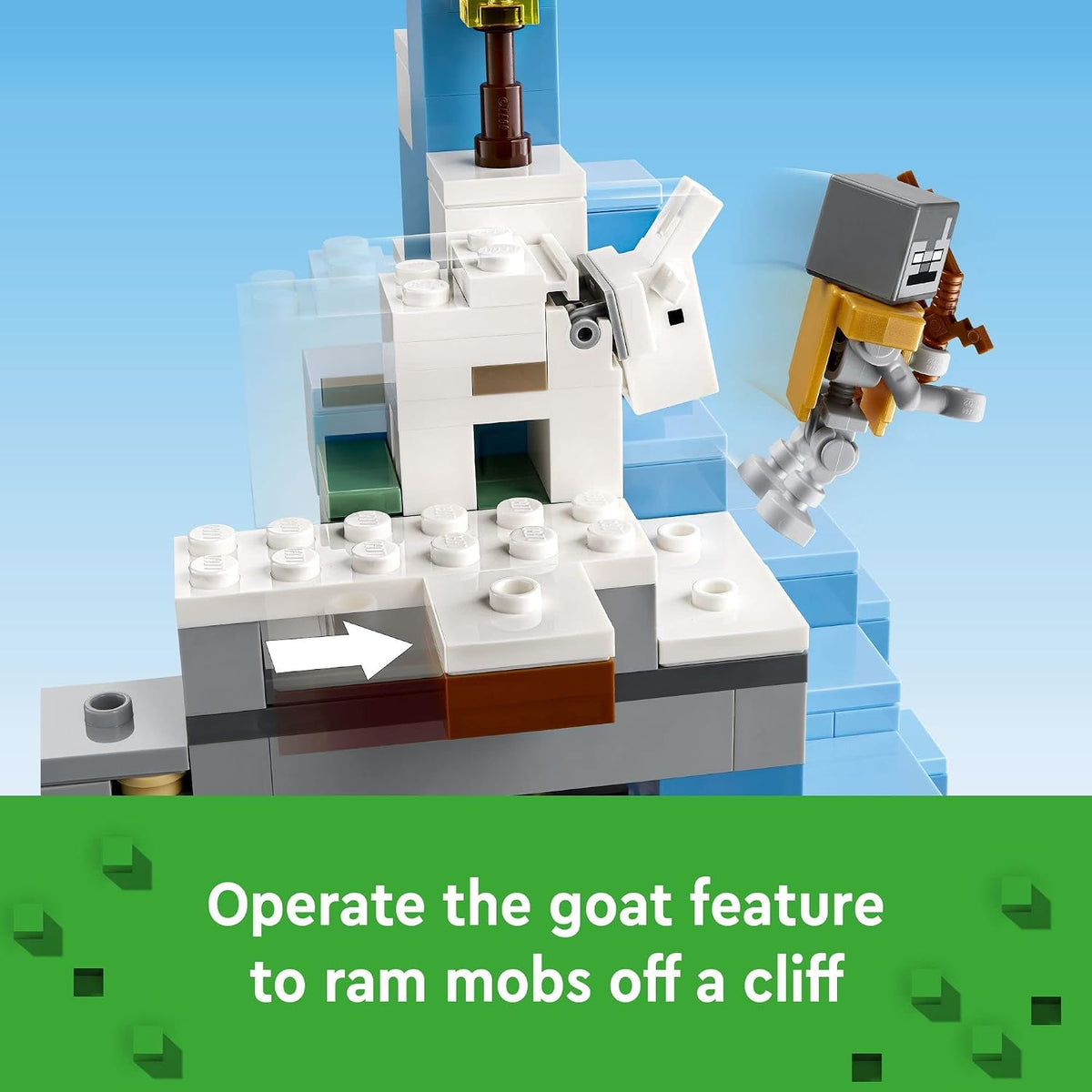 LEGO Minecraft 21243 The Frozen Peaks