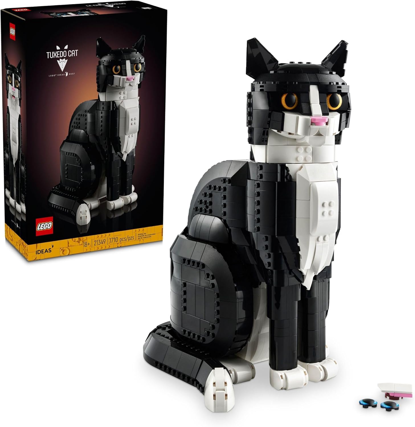 LEGO Ideas 21349 Tuxedo Cat