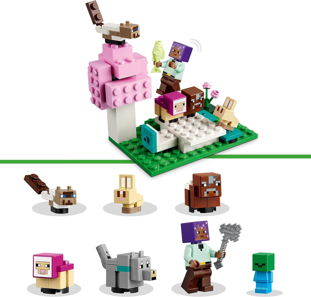 LEGO Minecraft 21253 The Animal Sanctuary