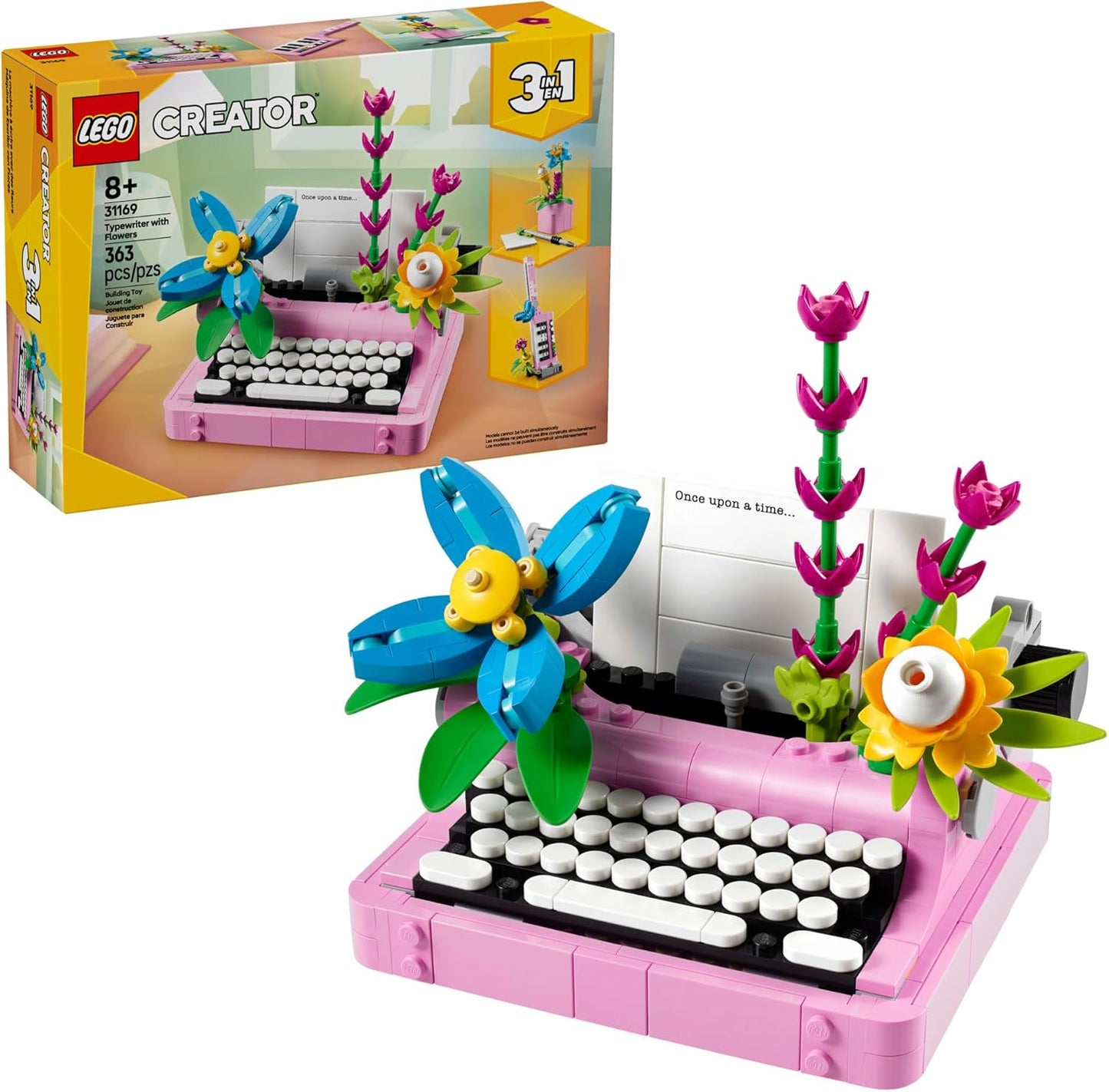 LEGO Creator 31169 Typewriter with Flowers