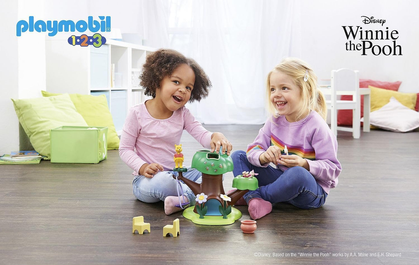 Playmobil 1.2.3 Disney 71693 Winnie's & Friends Piglet's Tree House