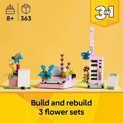 LEGO Creator 31169 Typewriter with Flowers