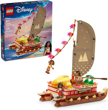 LEGO Disney 43270 Moana's Adventure Canoe