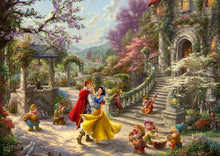Thomas Kinkade Disney 1000 Puzzle Snow White Dancing in the Sunlight
