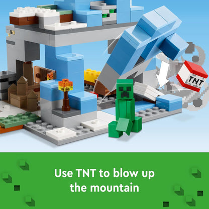 LEGO Minecraft 21243 The Frozen Peaks