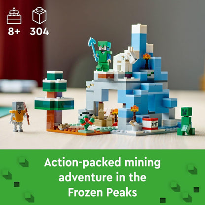 LEGO Minecraft 21243 The Frozen Peaks
