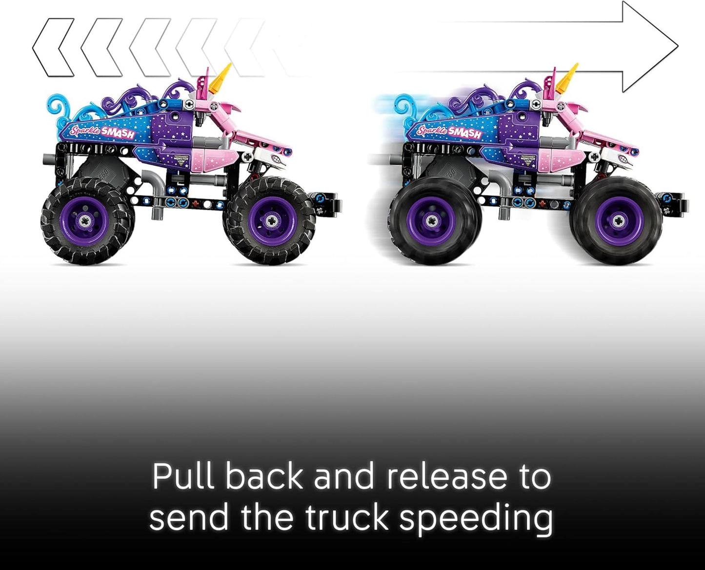 LEGO Technic 42220 Monster Jam Sparkle Smash