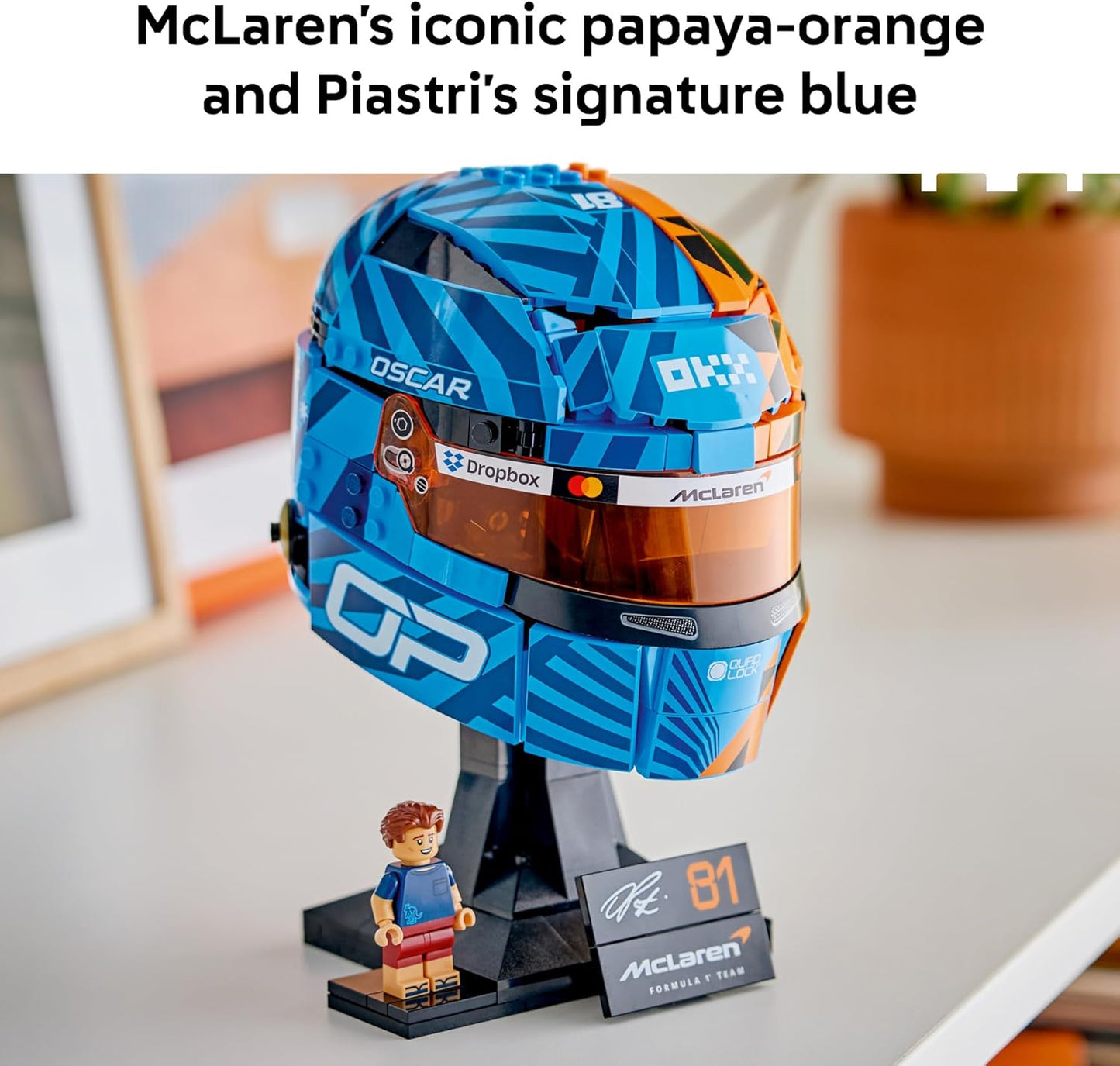 LEGO Editions 43017 McLaren Mastercard F1® Team Oscar Piastri Helmet