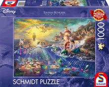 Thomas Kinkade Disney 1000 Puzzle The Little Mermaid