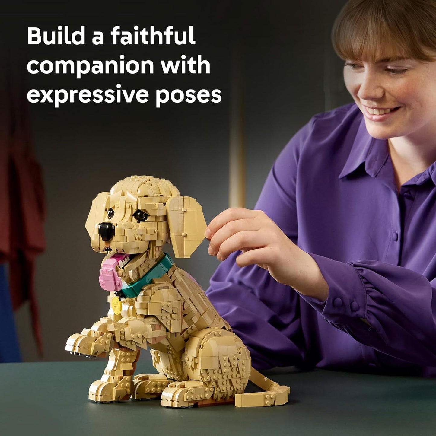 LEGO Iconc 11384 Golden Retriever Puppy