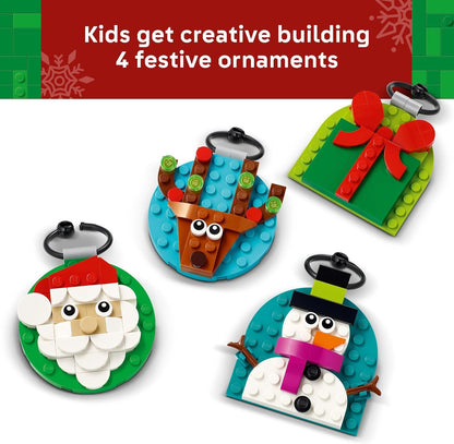 LEGO Christmas 40744 Christmas Ornament Selection