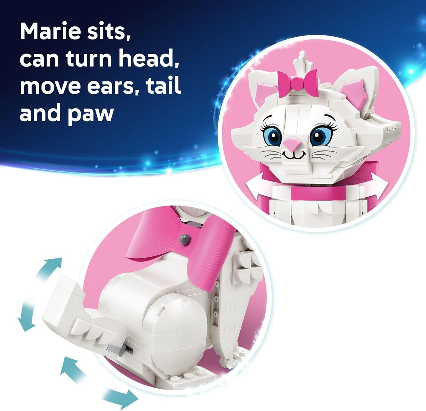 LEGO Disney 43286 The Aristocats Adorable Marie