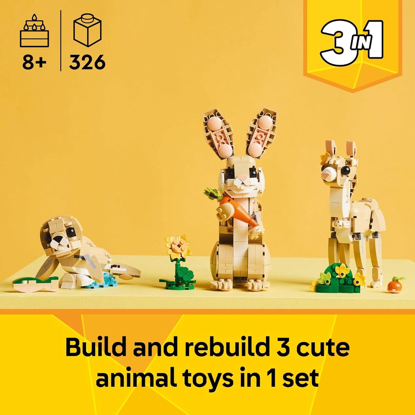 LEGO Creator 31162 Cute Bunny
