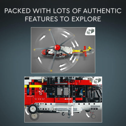 LEGO Technic 42145 Airbus H175 Rescue Helicopter