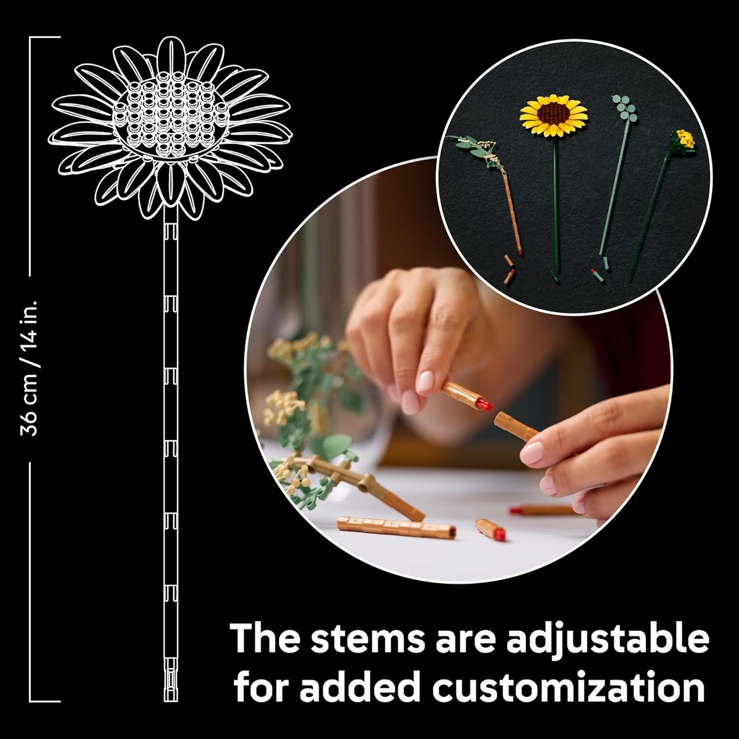 LEGO The Botanical Collection 11502 Sunflower Bouquet