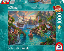 Thomas Kinkade Disney 1000 Puzzle Peter Pan's Never Land