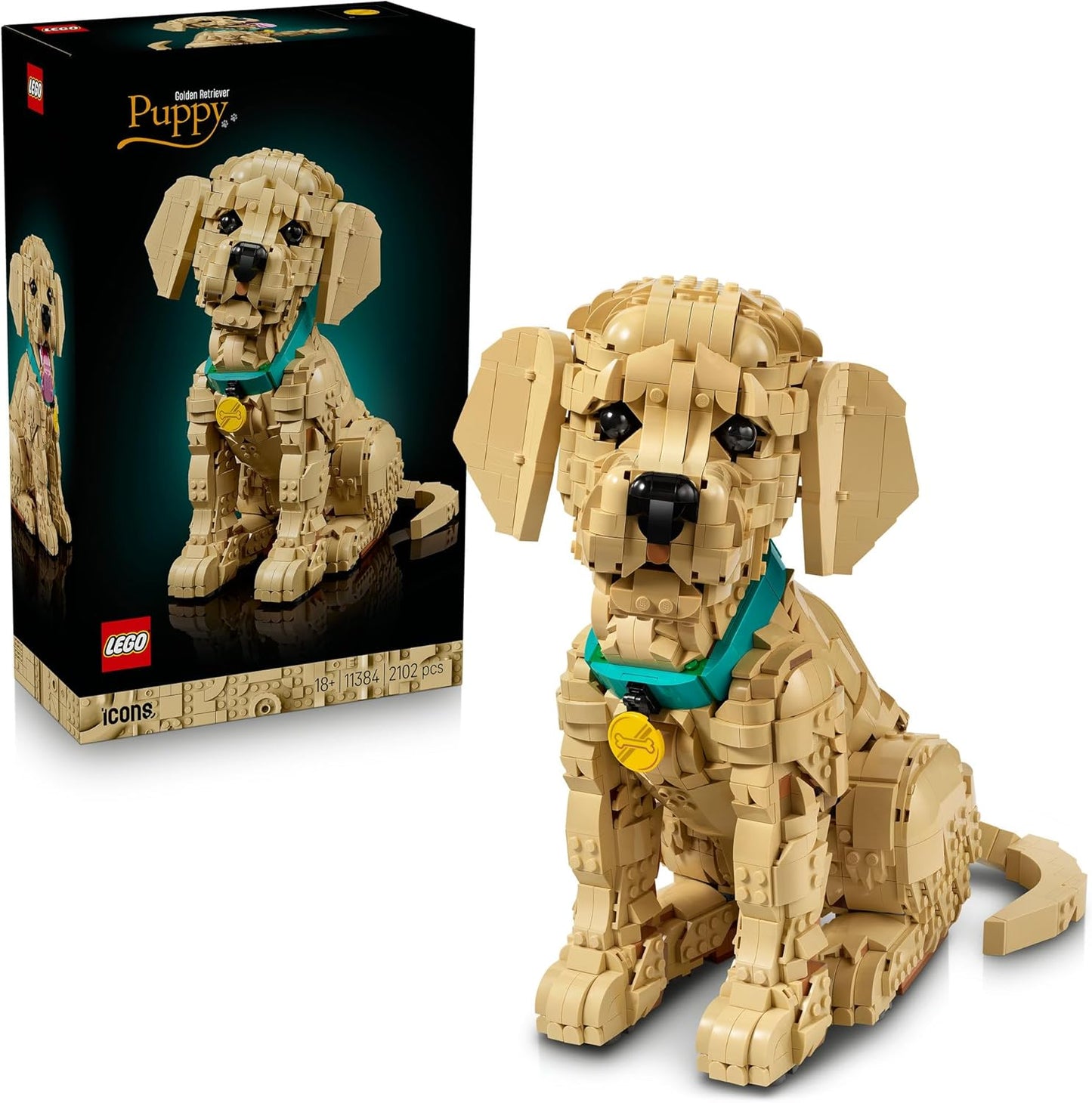 LEGO Iconc 11384 Golden Retriever Puppy