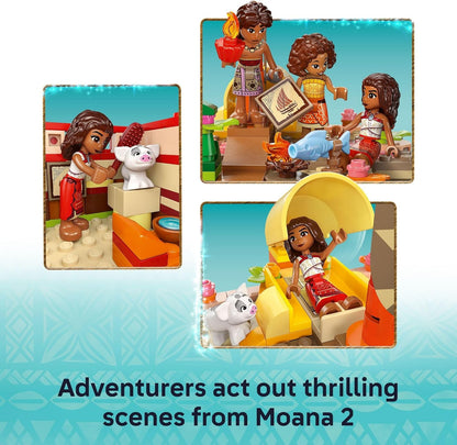 LEGO Disney 43270 Moana's Adventure Canoe