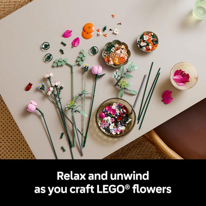LEGO The Botanical Collection 10342 Pretty Pink Flower Bouquet