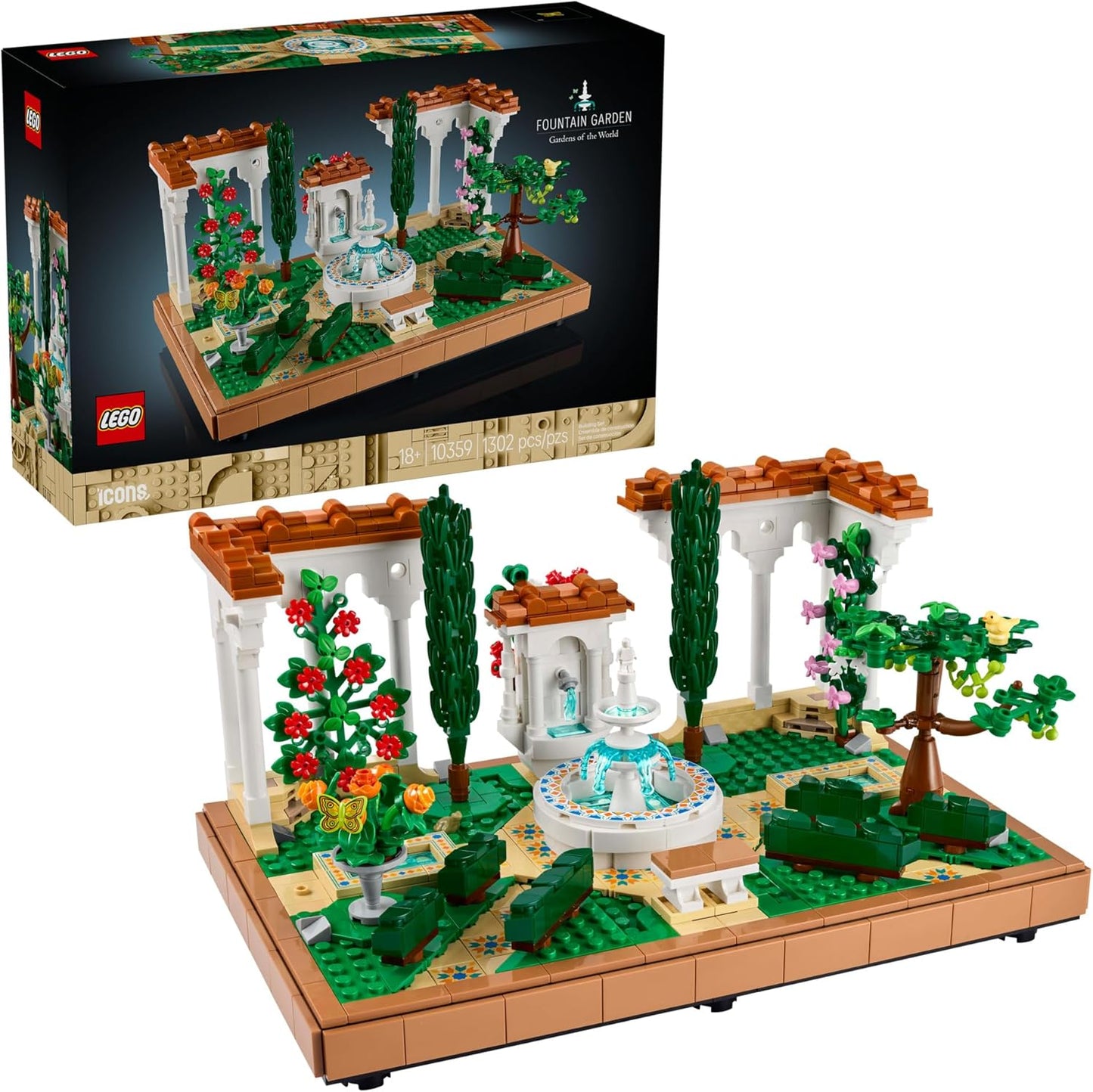 LEGO Icons 10359 Fountain Garden