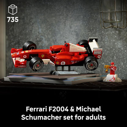 LEGO Icons 11375 Ferrari F2004 & Michael Schumacher