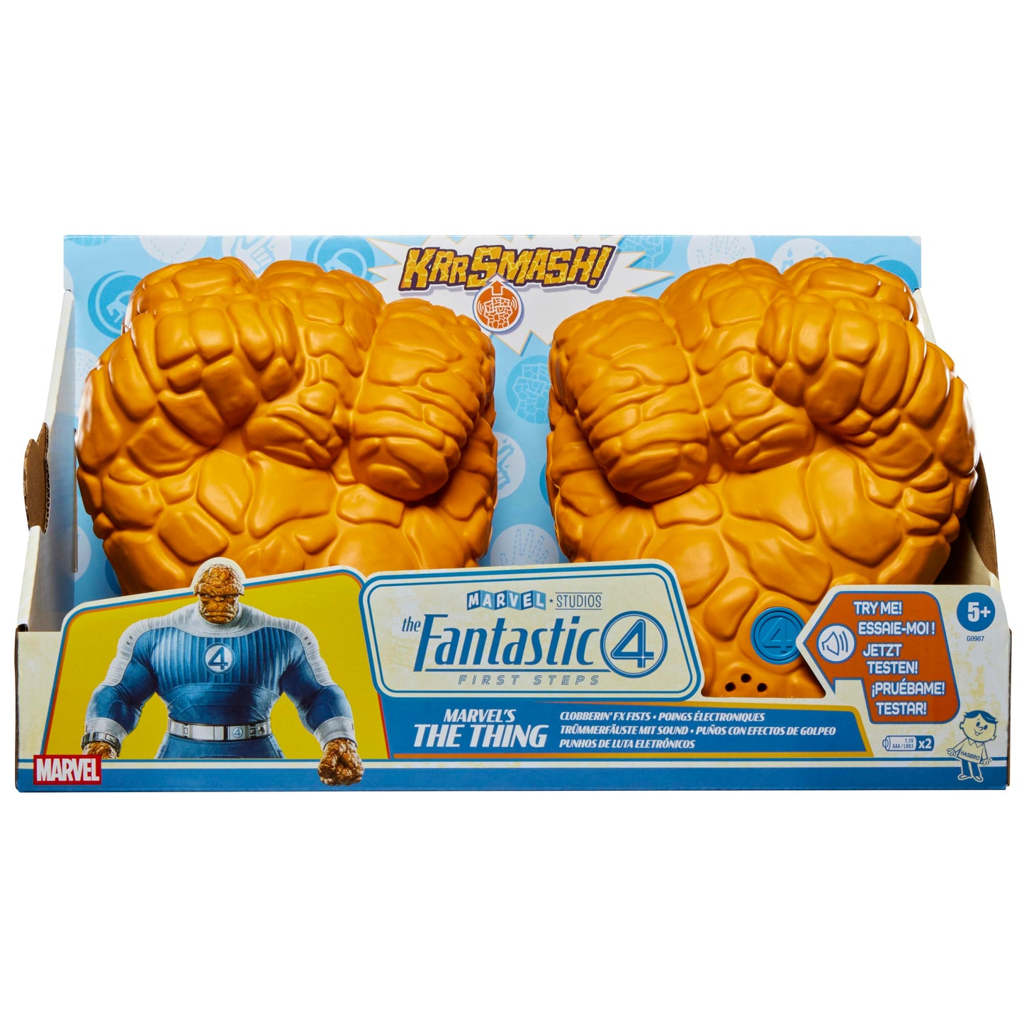 Marvel Avengers Hero Up - The Thing Clobberin' FX Fists
