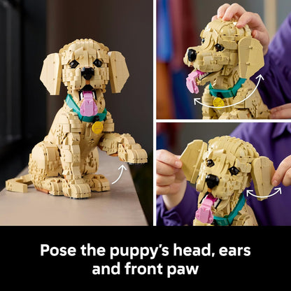 LEGO Iconc 11384 Golden Retriever Puppy