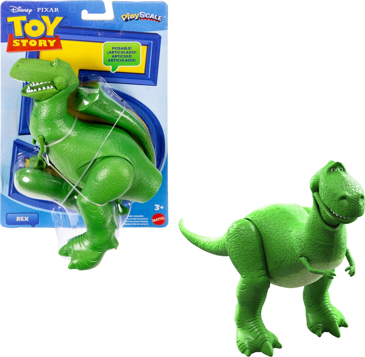Mattel Toy Story Play Scale - Rex