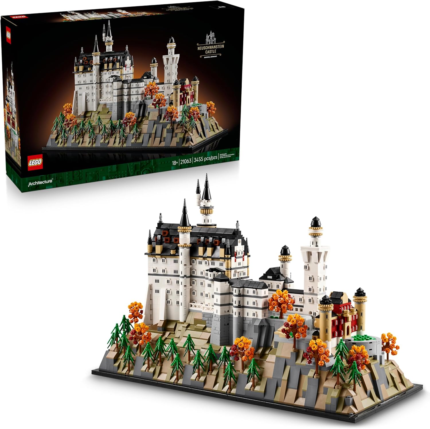 LEGO Architecture 21063 Neuschwanstein Castle