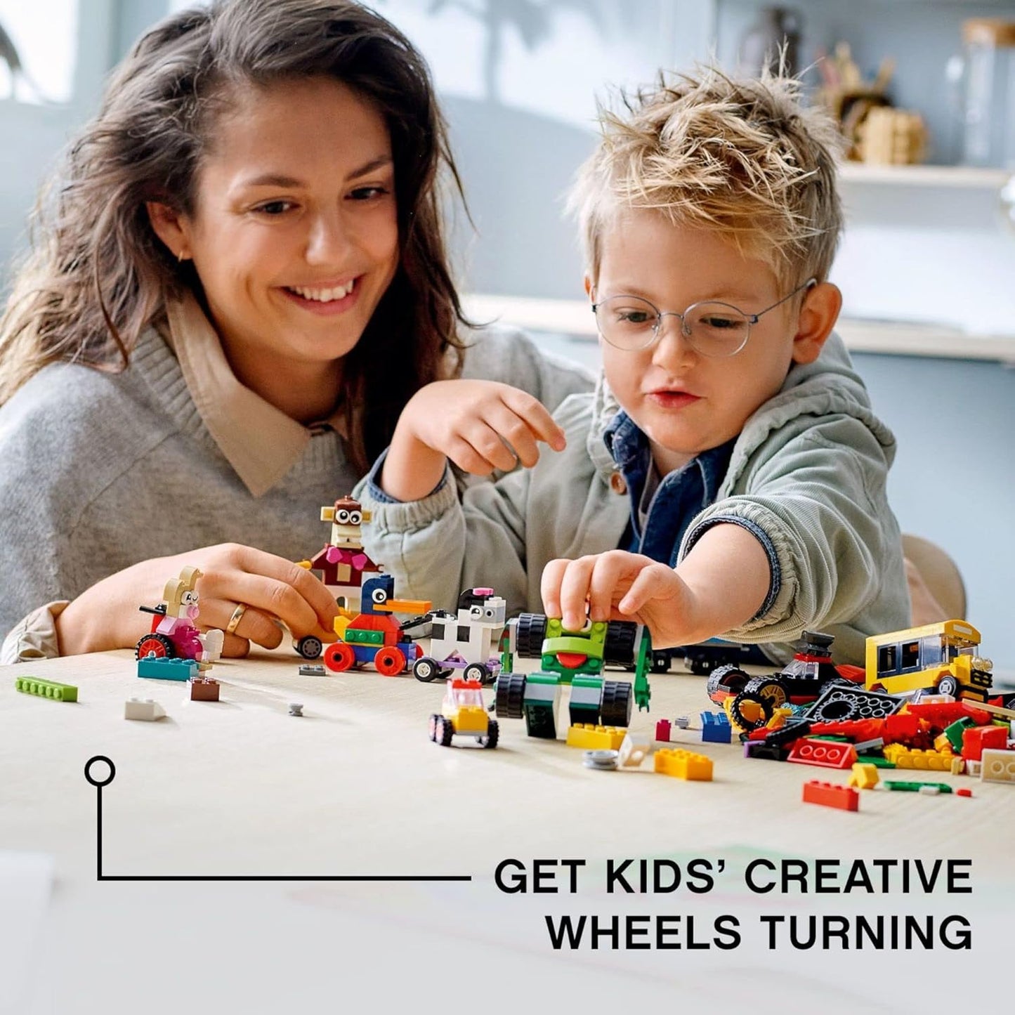 LEGO Classic 11014 Bricks and Wheels