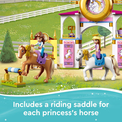 LEGO Disney 43195 Disney Belle And Rapunzel's Royal Stables