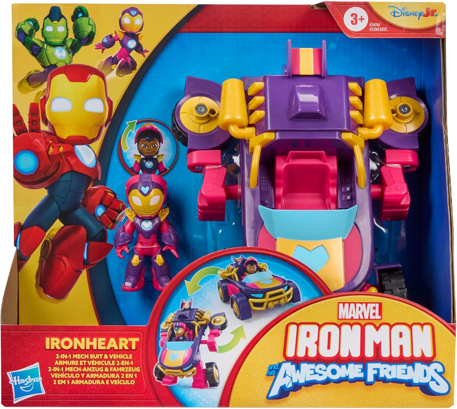 Marvel Iron Man Awesome Friends 2-in-1 - Ironheart