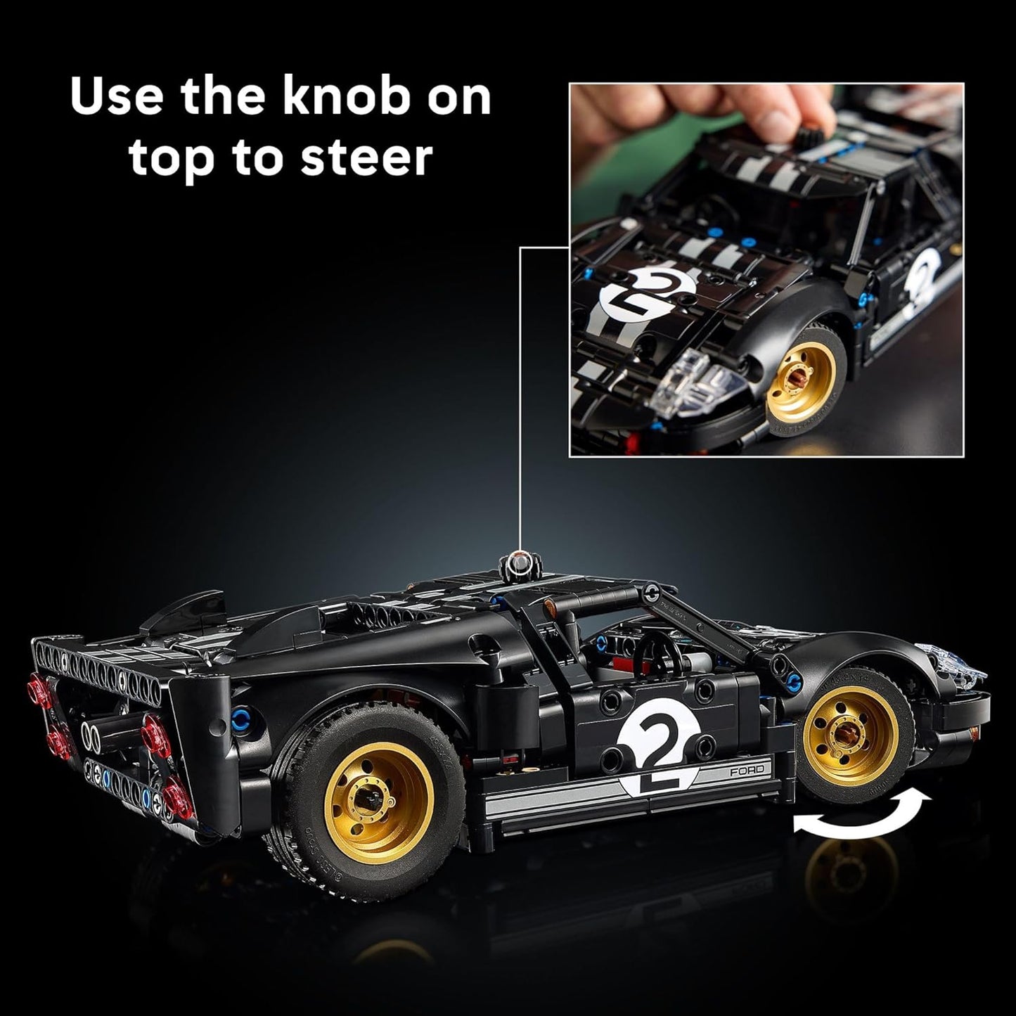 LEGO Technic 42223 1966 Ford GT40 MKII Race Car