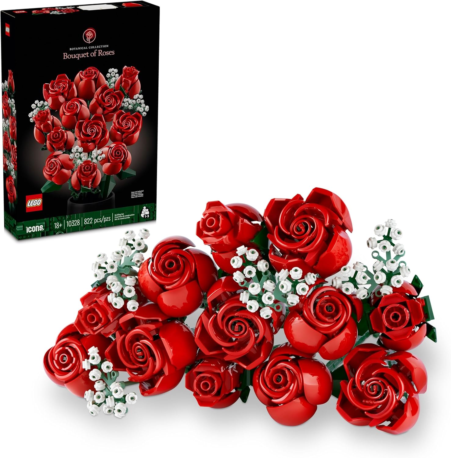 LEGO The Botanical Collection 10328 Bouquet of Roses