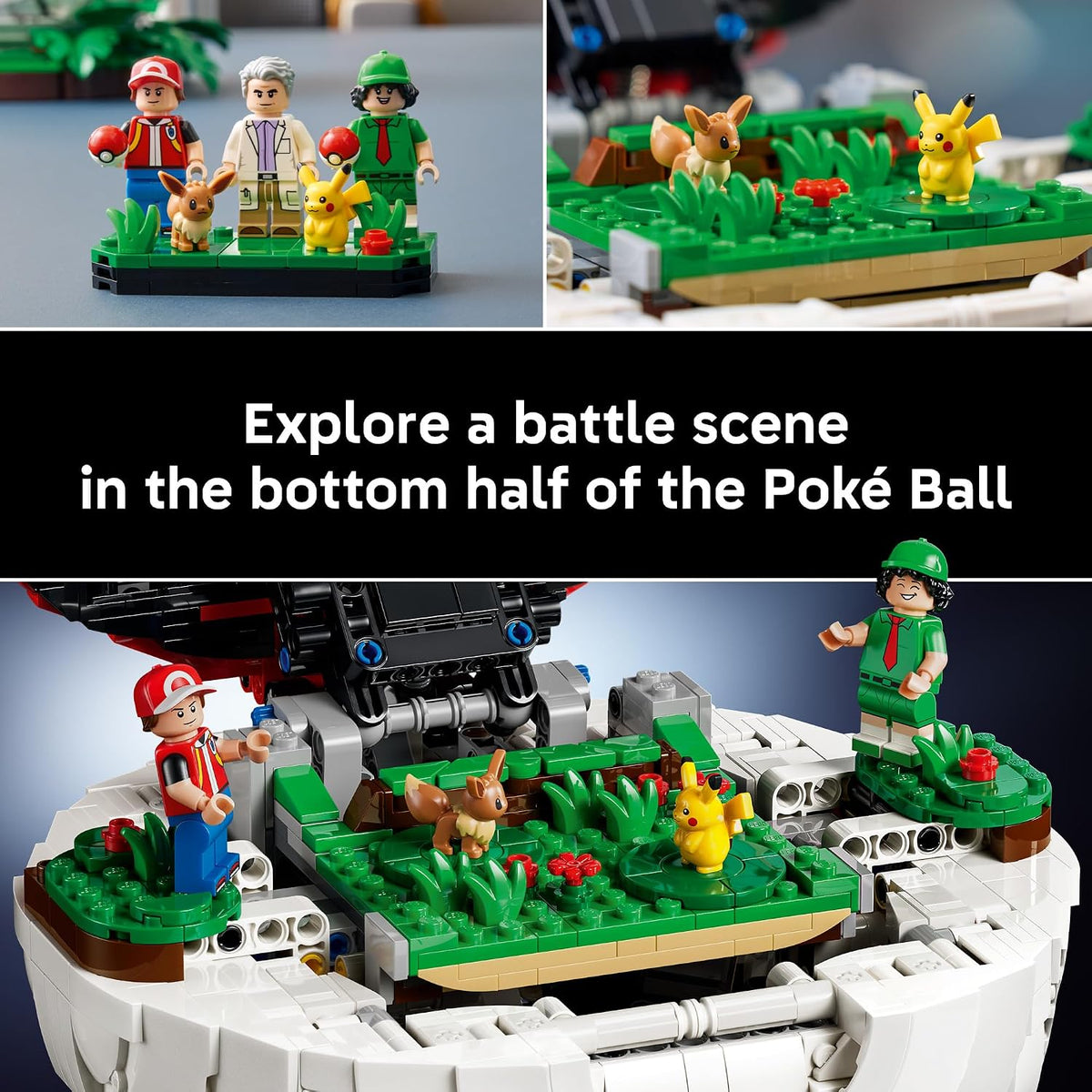 LEGO Pokemon 72154 Iconic Trainer Moments Poke Ball