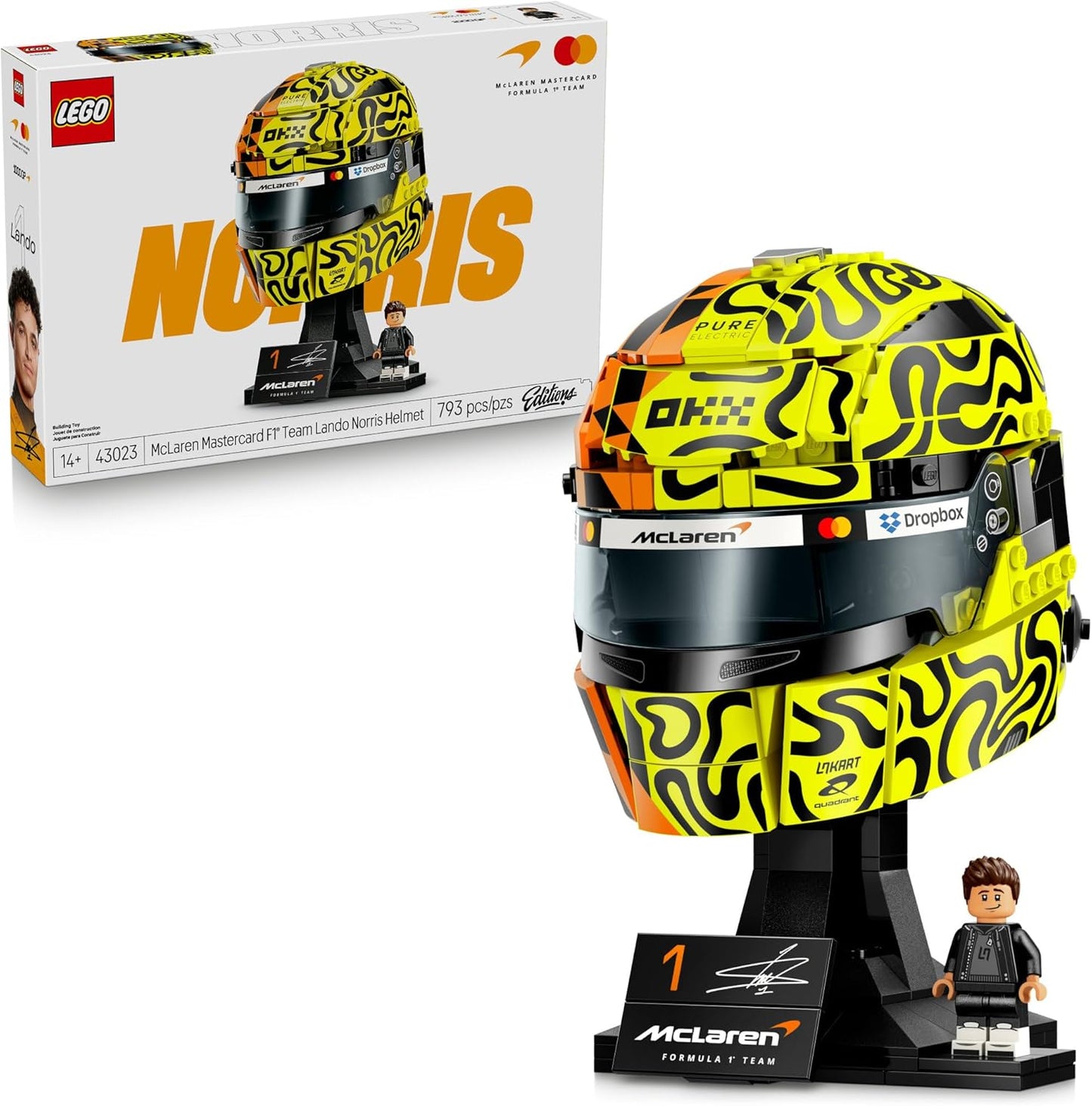 LEGO Editions 43023 McLaren Mastercard F1® Team Lando Norris Helmet