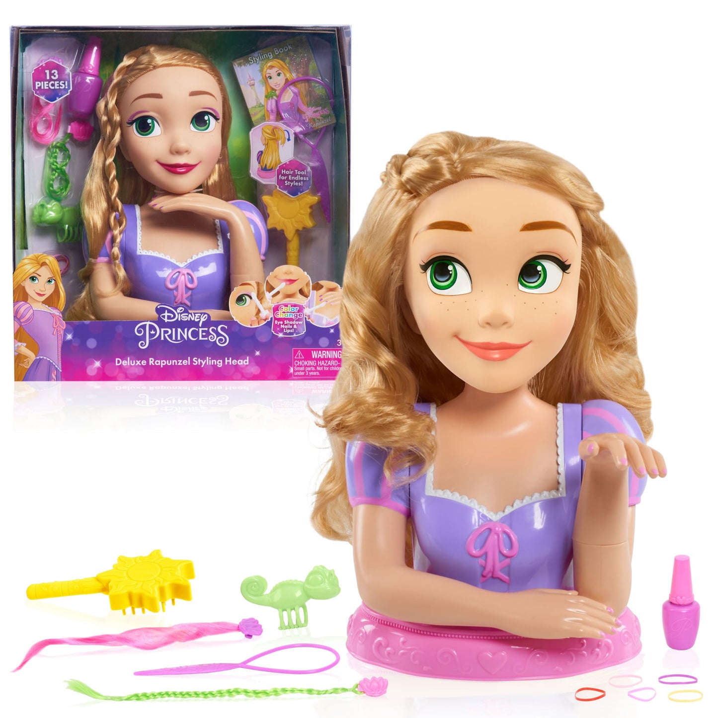 Disney Princess Styling Head Rapunzel Deluxe