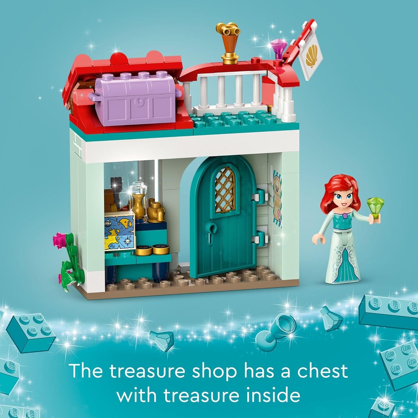 LEGO Disney 43246 Princess Market Adventure