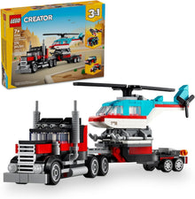 LEGO Creator 31146 Flatbed Truck with Helicopter