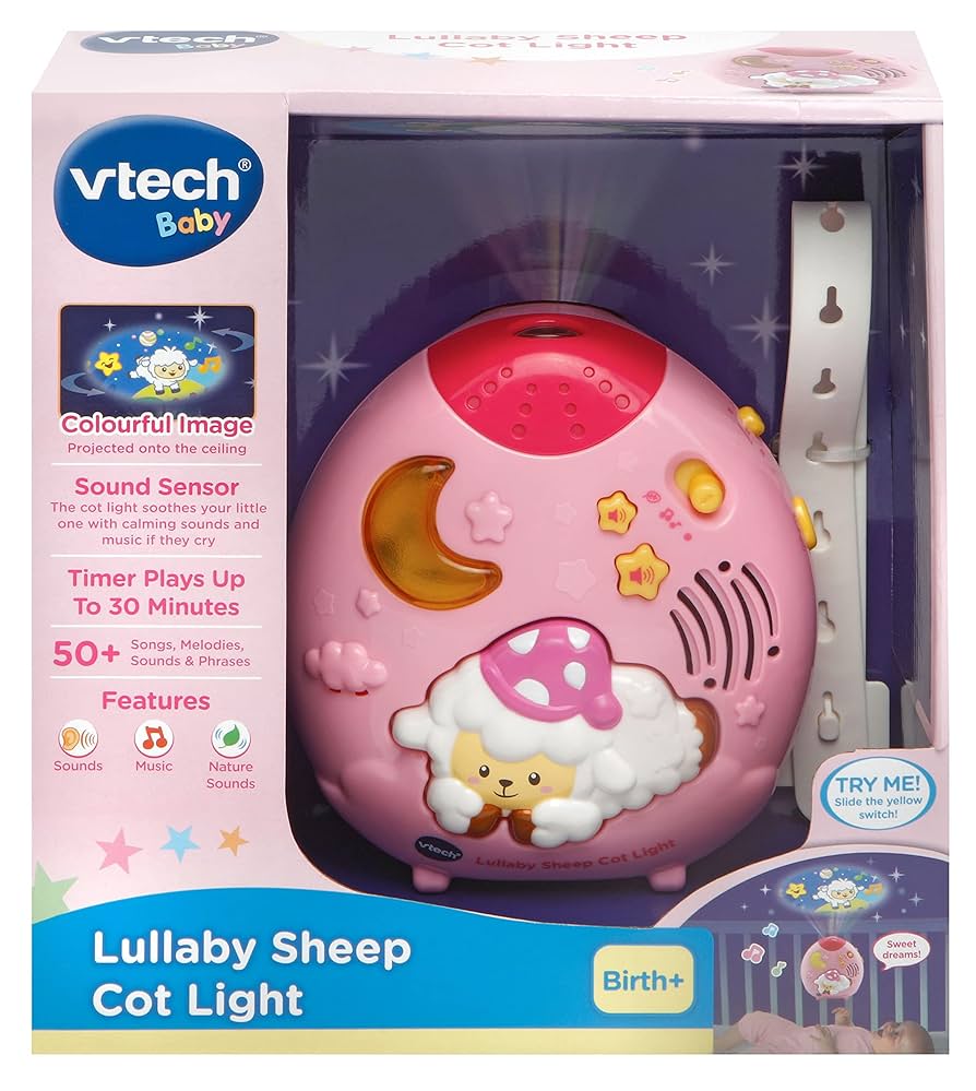 VTech - Lullaby Sheep Cot Light Pink