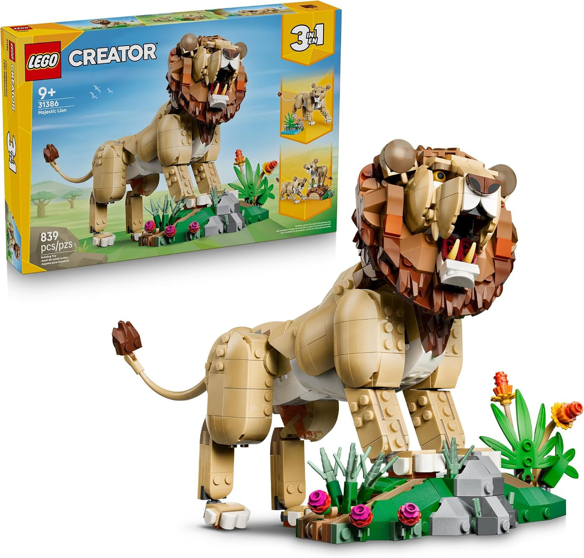 LEGO Creator 31386 Majestic Lion