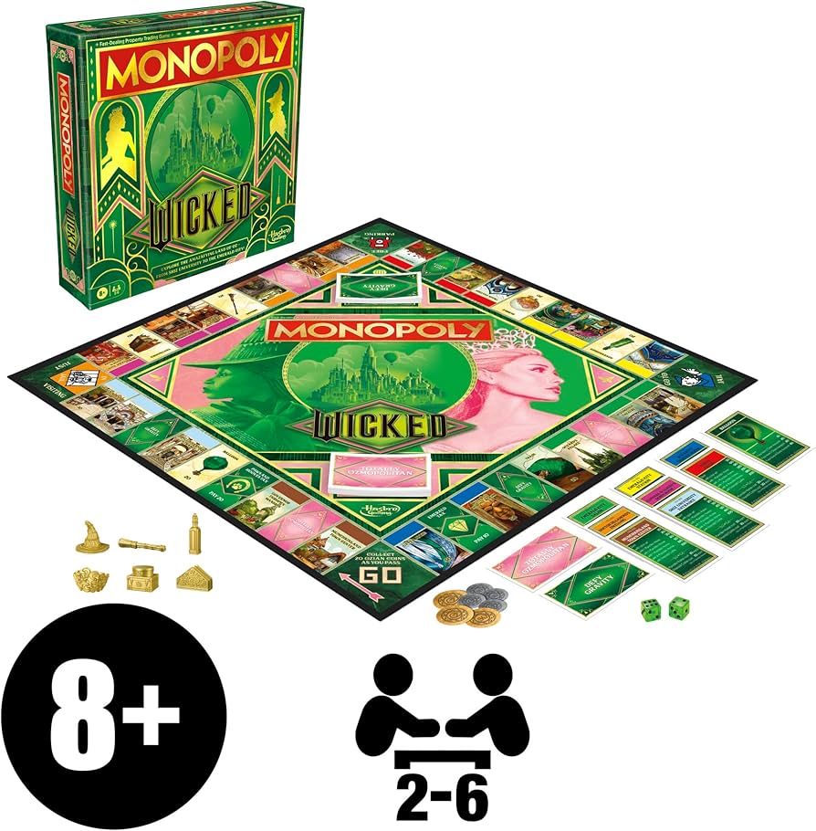 Hasbro Games Monopoly Wicked
