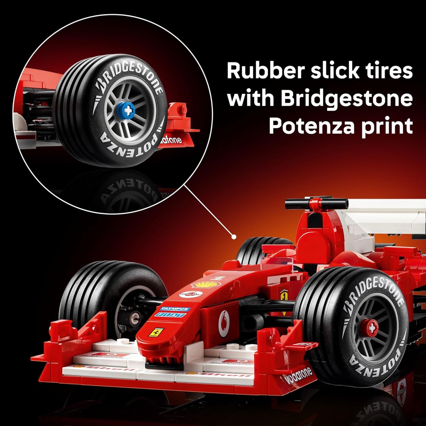 LEGO Icons 11375 Ferrari F2004 & Michael Schumacher