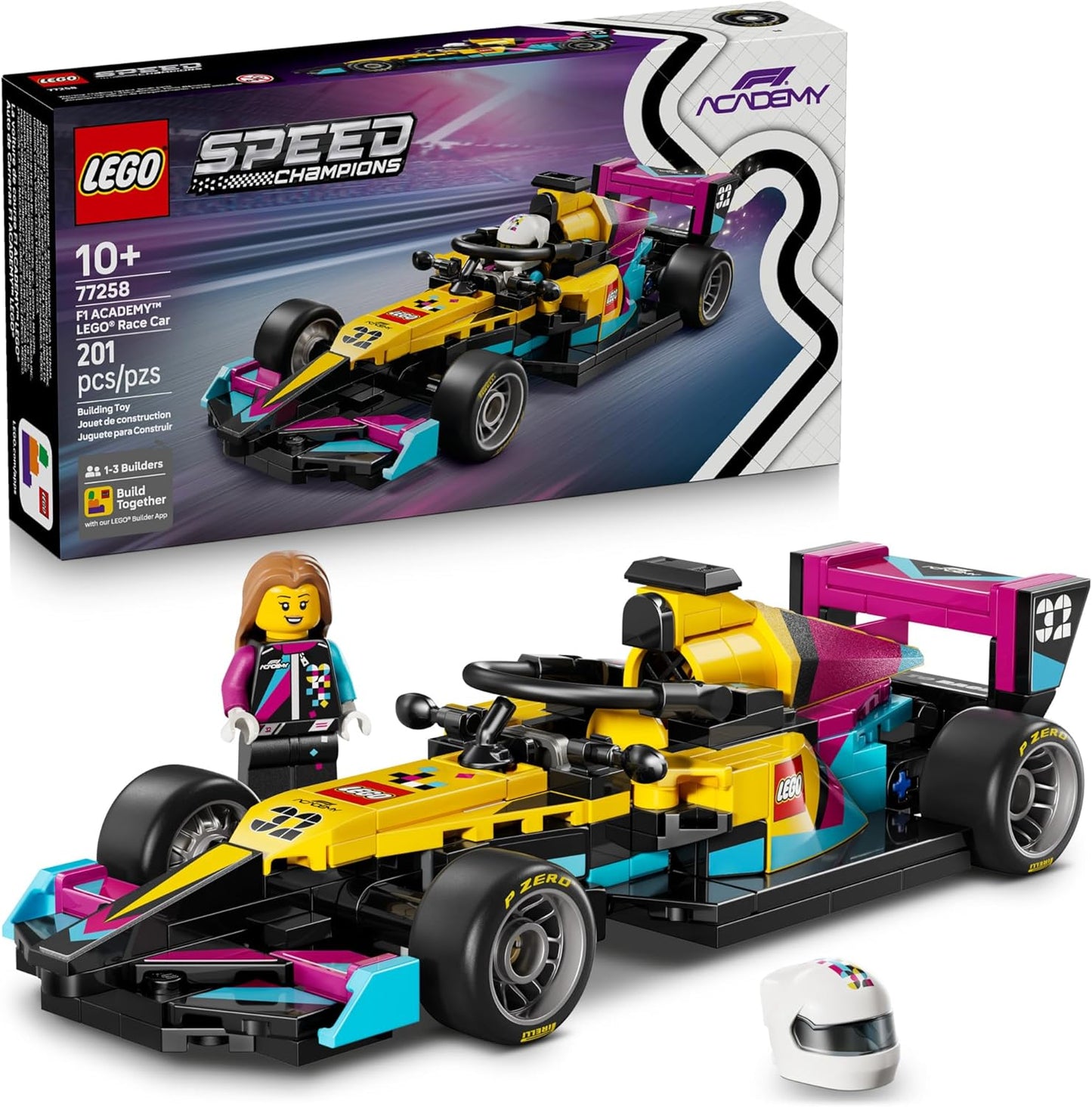 LEGO Speed Champions 77258 F1 ACADEMY™ LEGO® Race Car