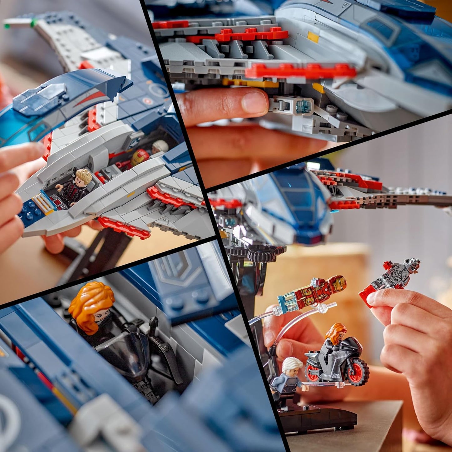LEGO Marvel 76325 Avengers: Age of Ultron Quinjet