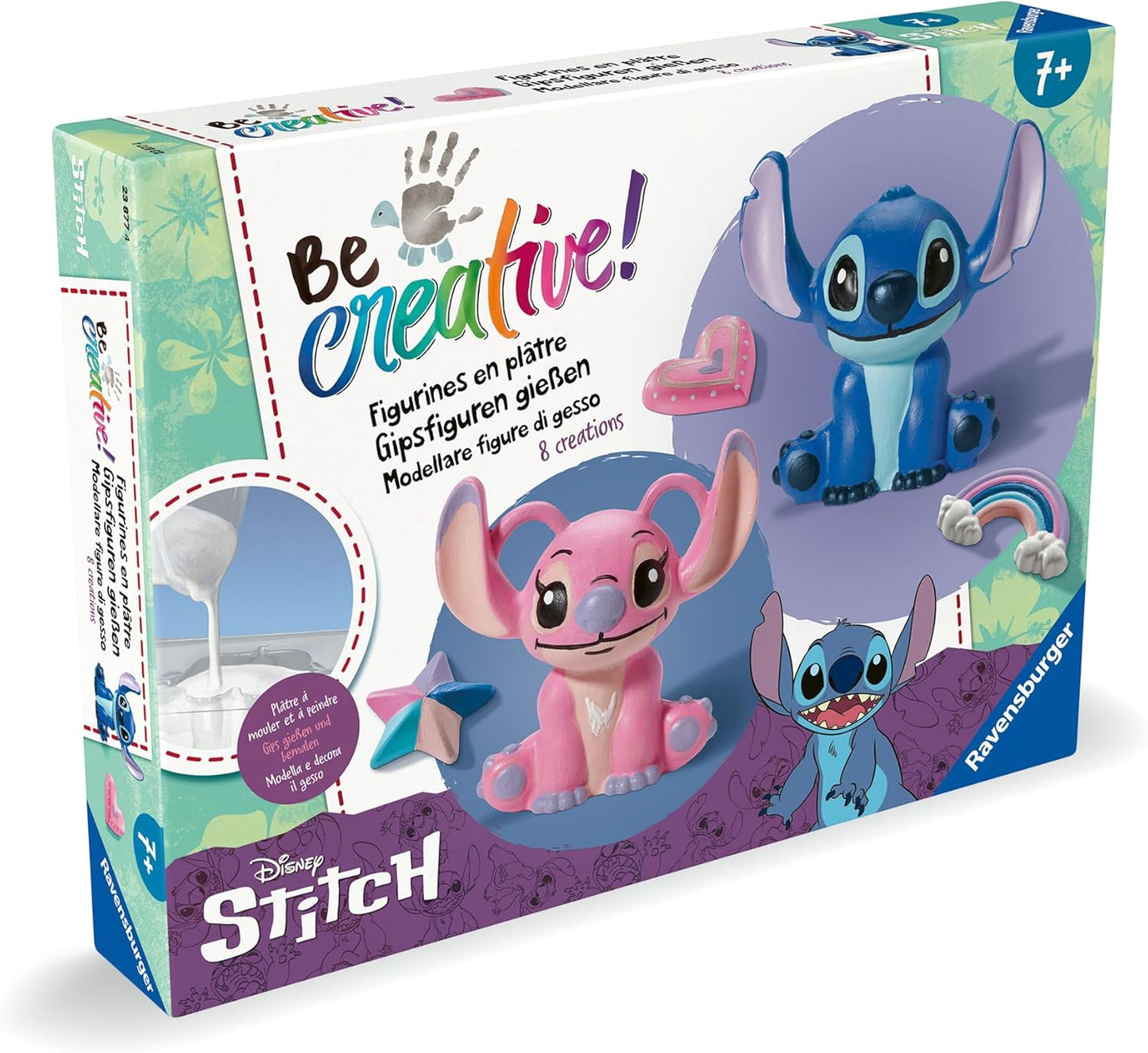Be Creative Plaster Casting Craft Kit Stitch