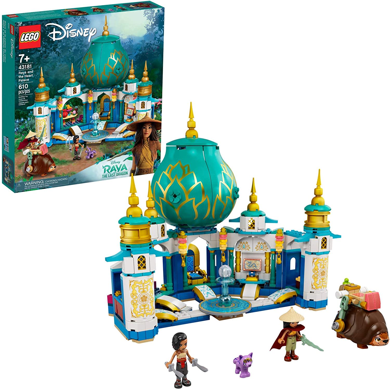 LEGO Disney 43181 Disney Raya and The Heart Palace